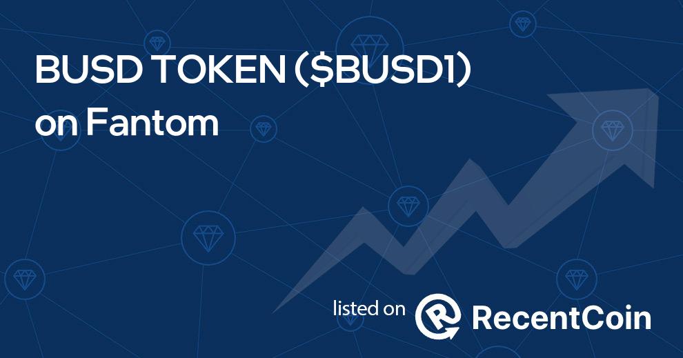 $BUSD1 coin