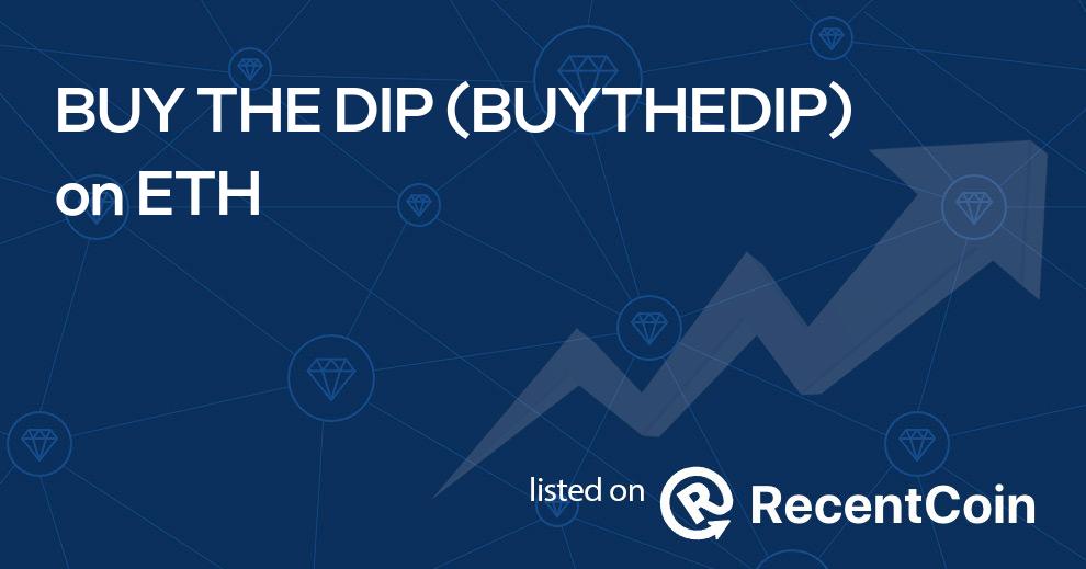 BUYTHEDIP coin