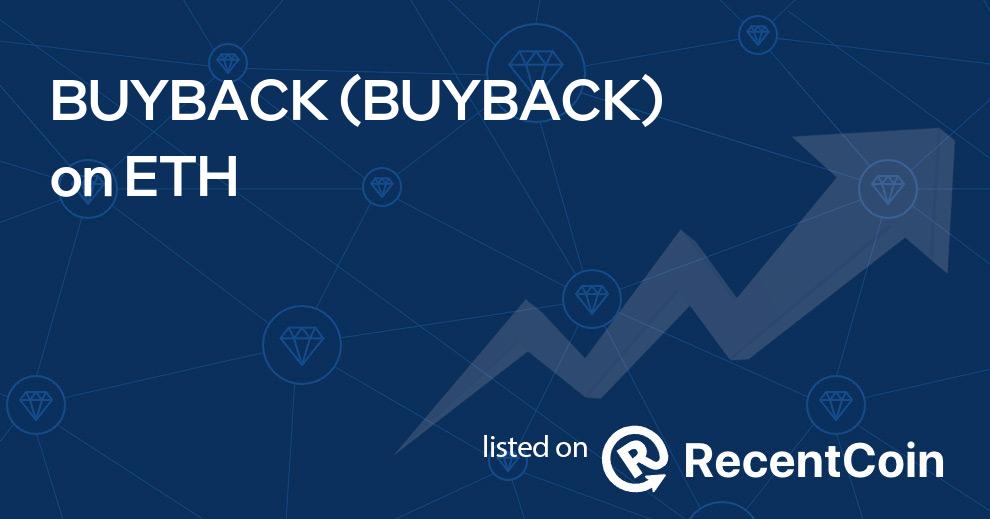 BUYBACK coin