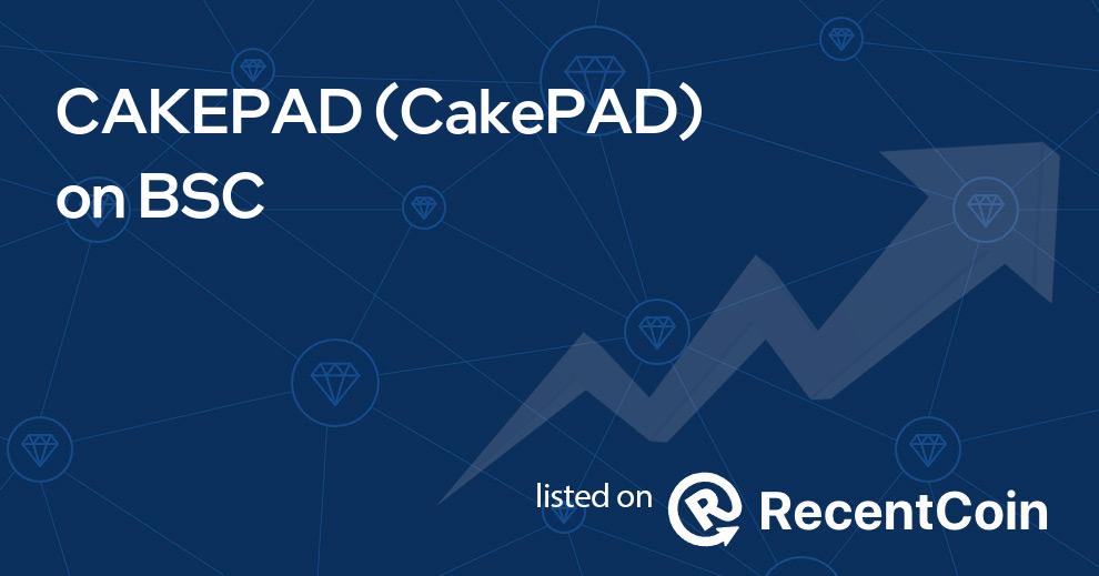 CakePAD coin