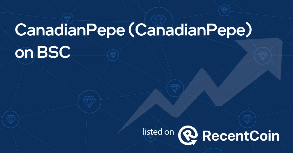 CanadianPepe coin