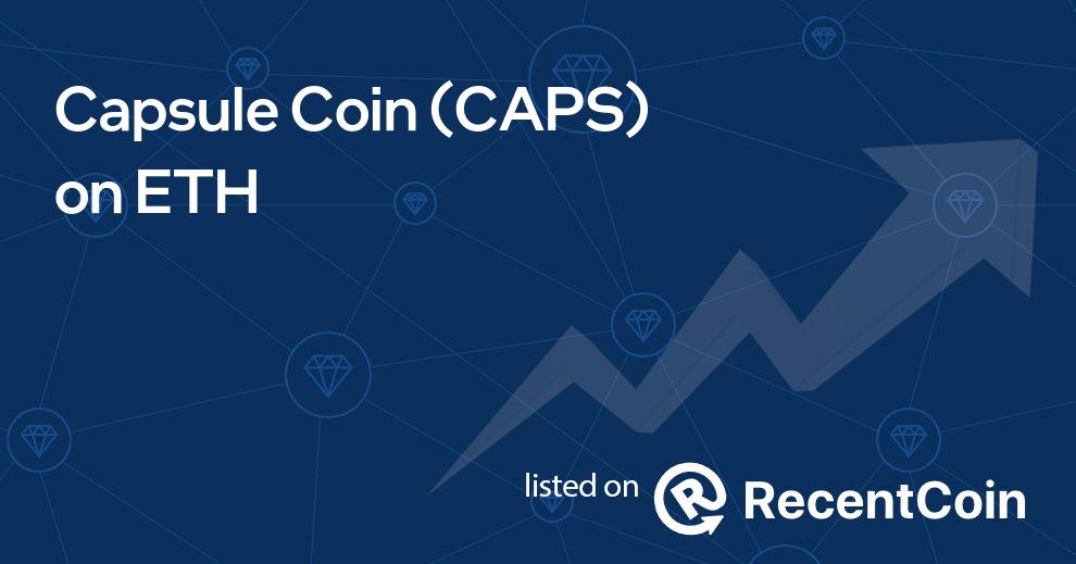 CAPS coin