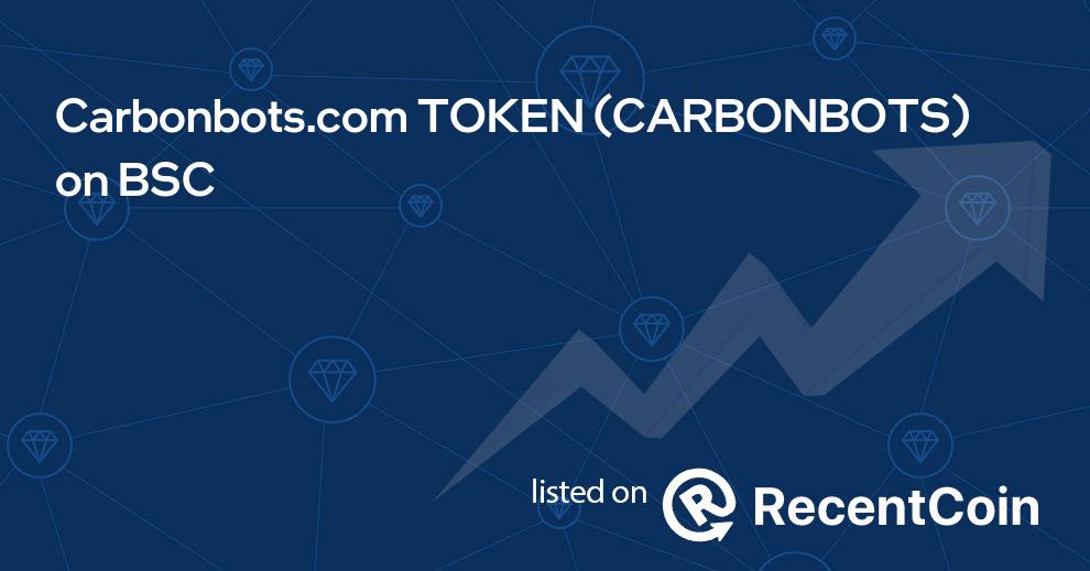 CARBONBOTS coin