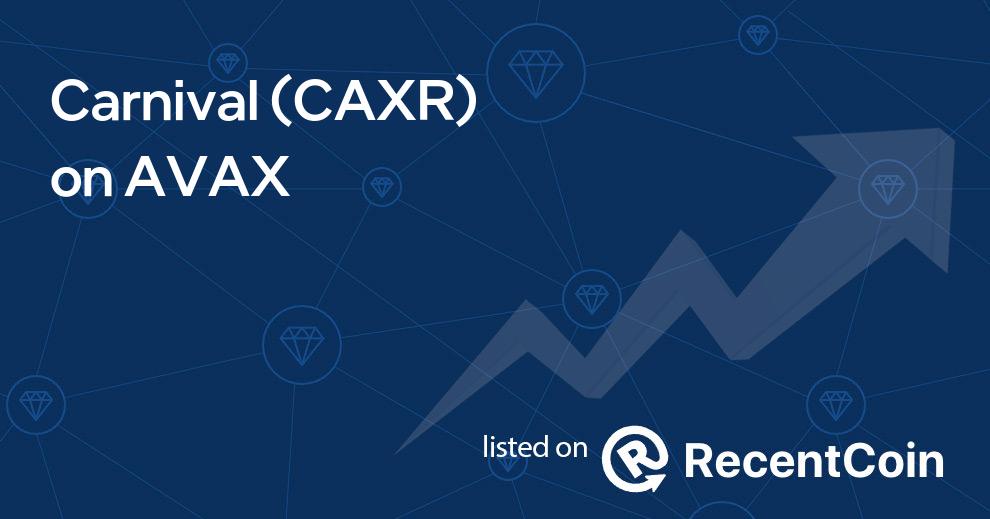 CAXR coin