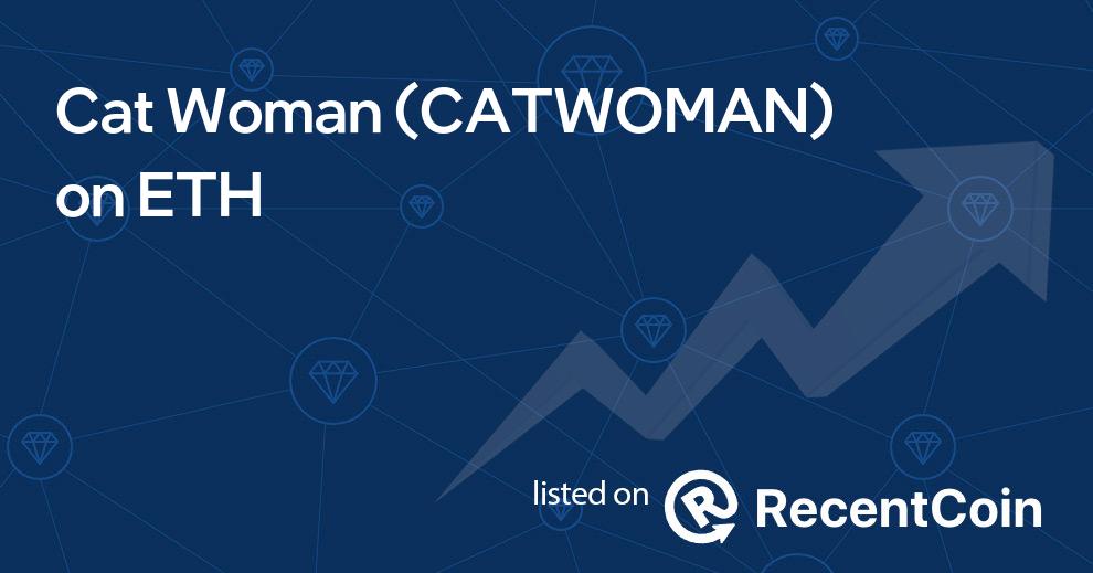 CATWOMAN coin
