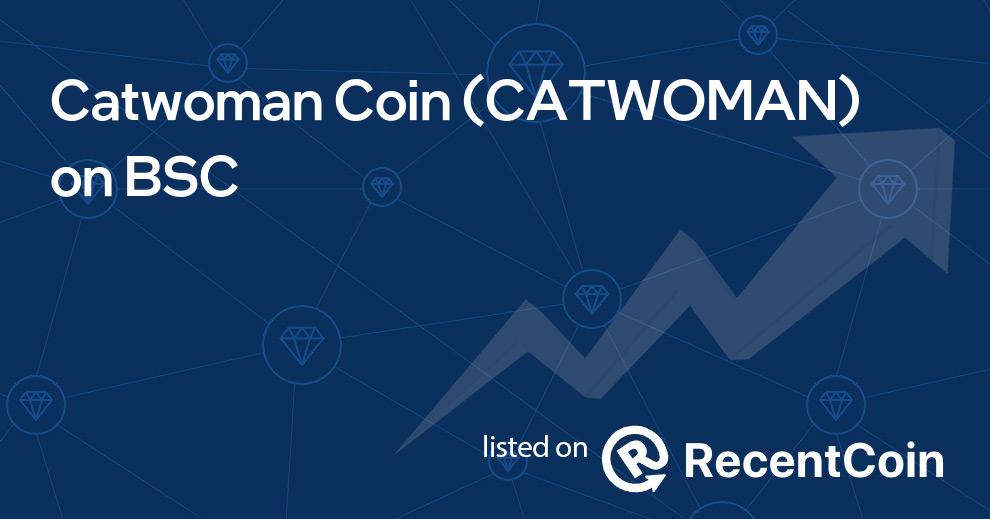 CATWOMAN coin