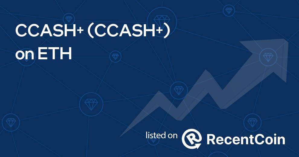 CCASH+ coin