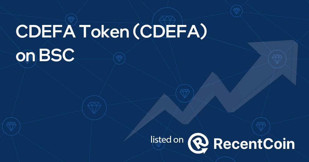 CDEFA coin