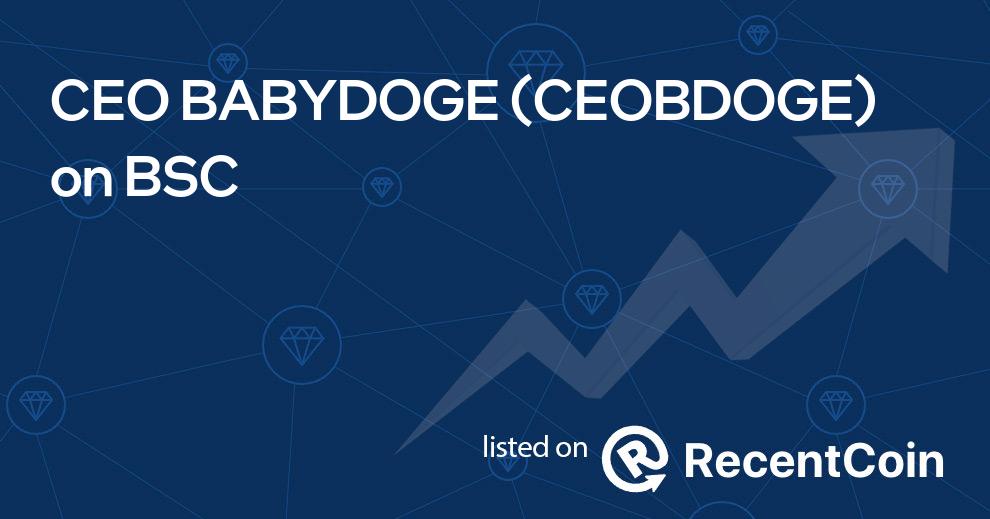 CEOBDOGE coin