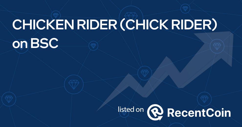 CHICK RIDER coin