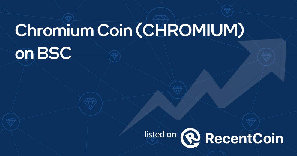CHROMIUM coin