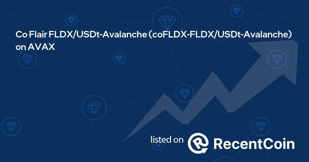 coFLDX-FLDX/USDt-Avalanche coin