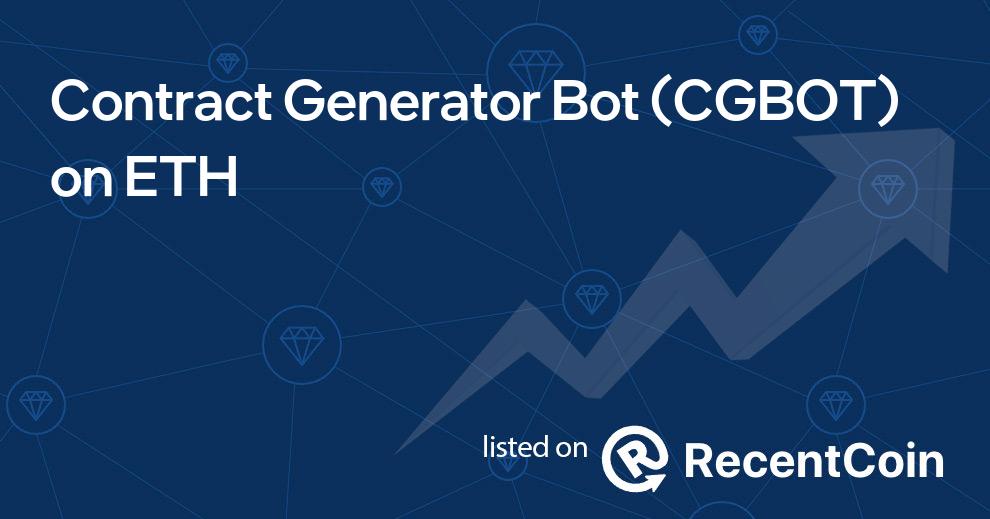 CGBOT coin