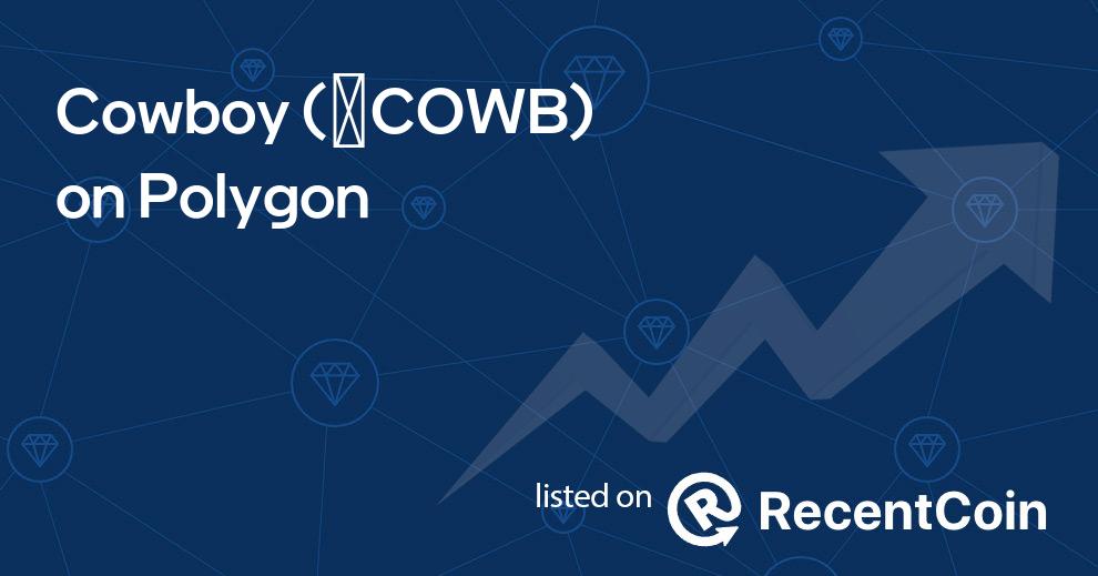 ✺COWB coin