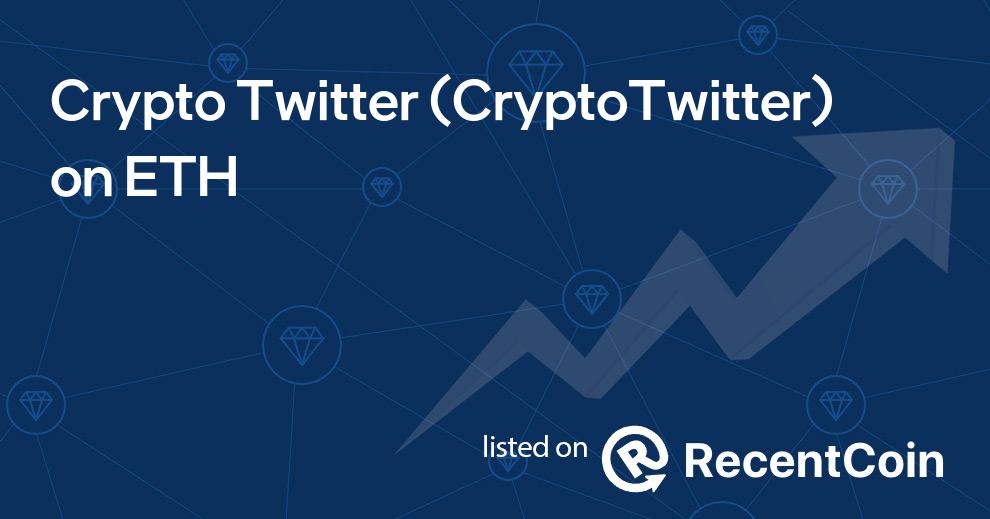 CryptoTwitter coin