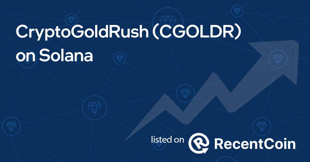 CGOLDR coin