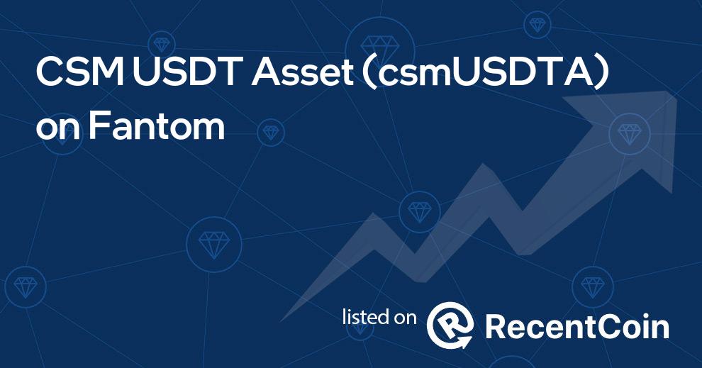 csmUSDTA coin