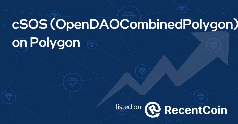 OpenDAOCombinedPolygon coin