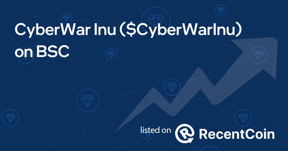 $CyberWarInu coin