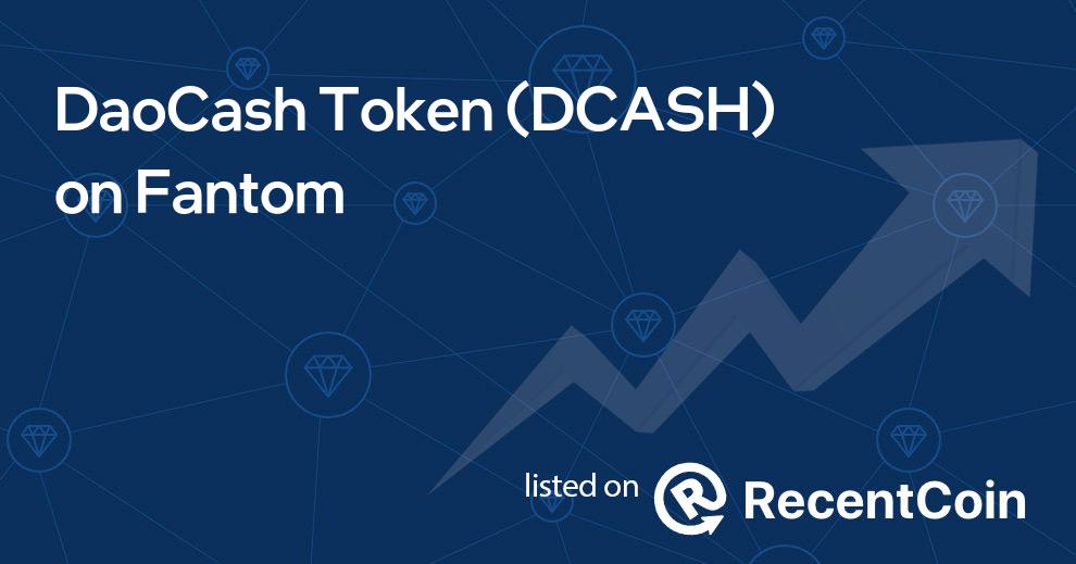 DCASH coin