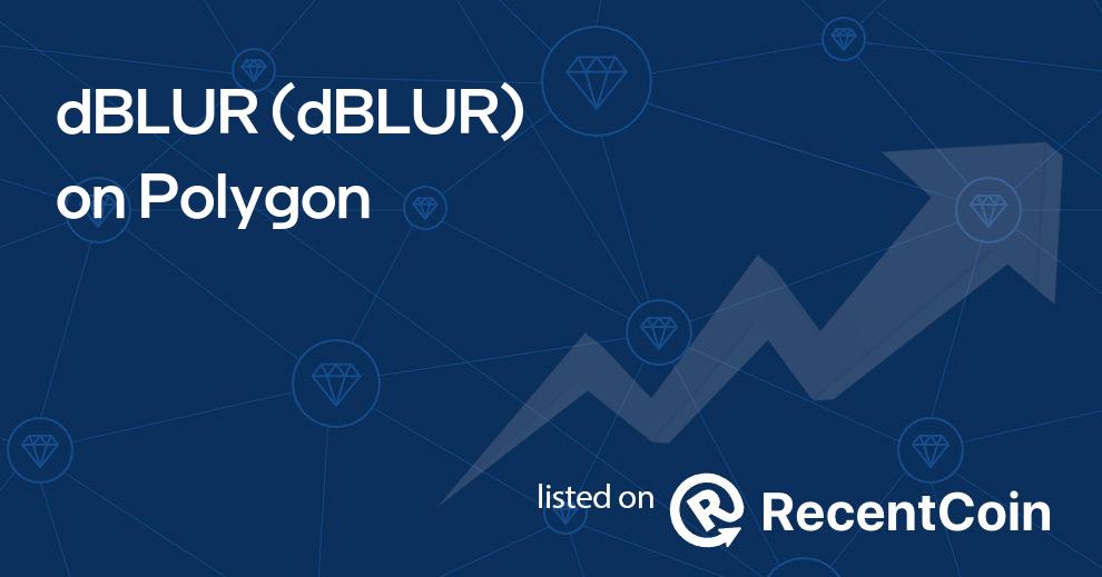 dBLUR coin