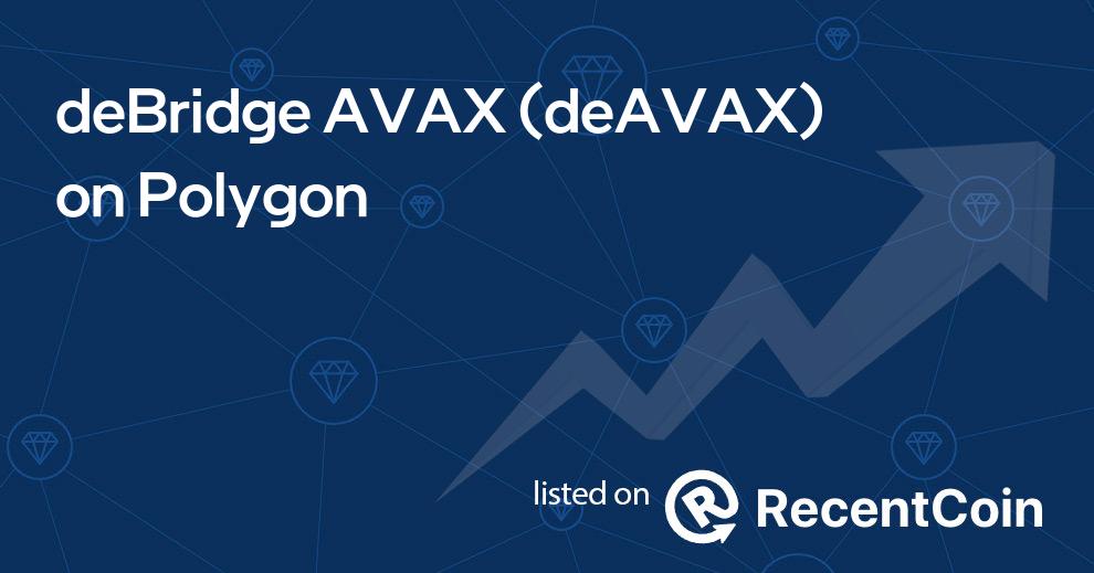 deAVAX coin