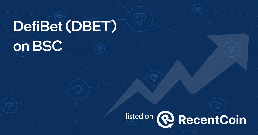 DBET coin