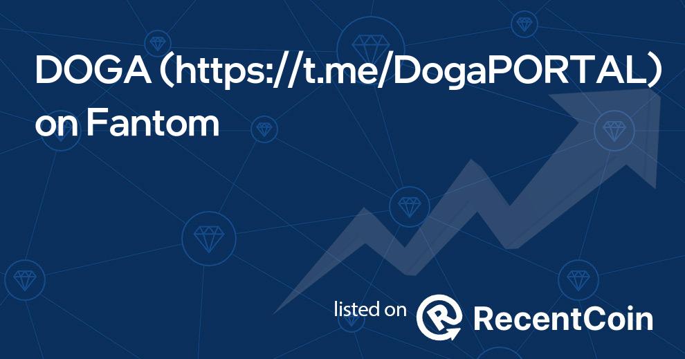 https://t.me/DogaPORTAL coin