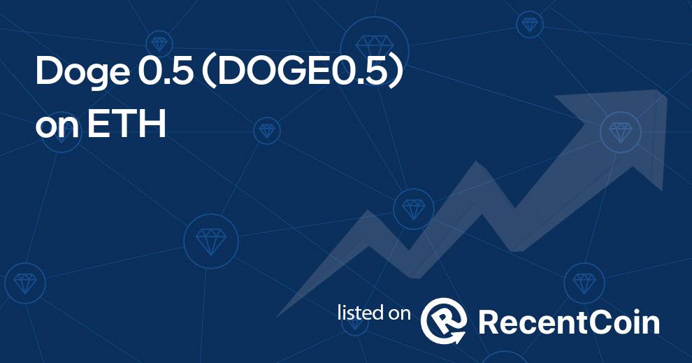 DOGE0.5 coin