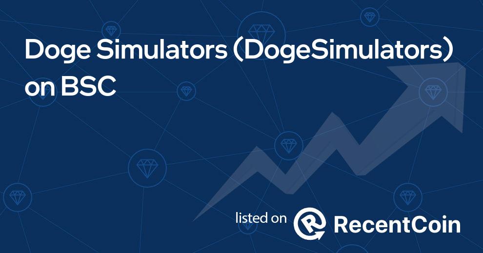 DogeSimulators coin