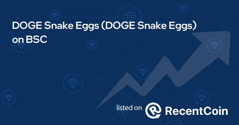 DOGE Snake Eggs coin