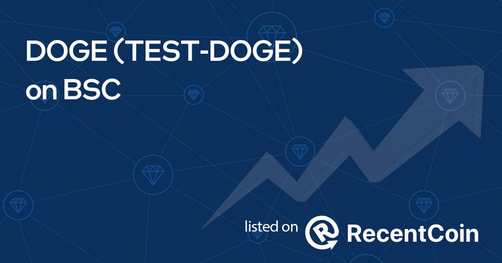 TEST-DOGE coin