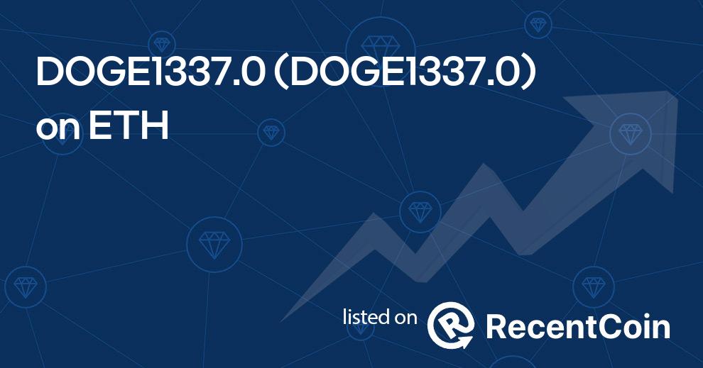 DOGE1337.0 coin