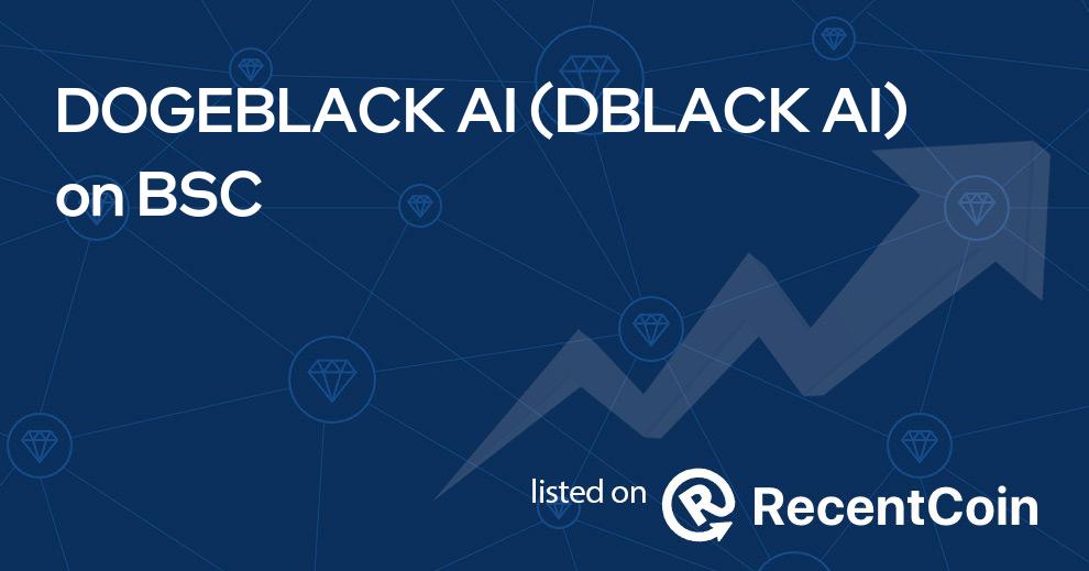 DBLACK AI coin