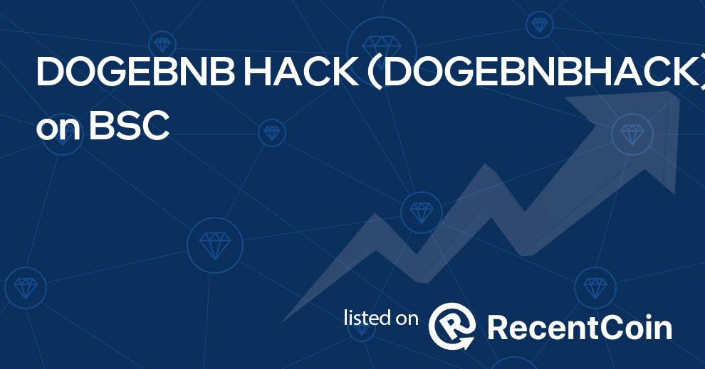 DOGEBNBHACK coin