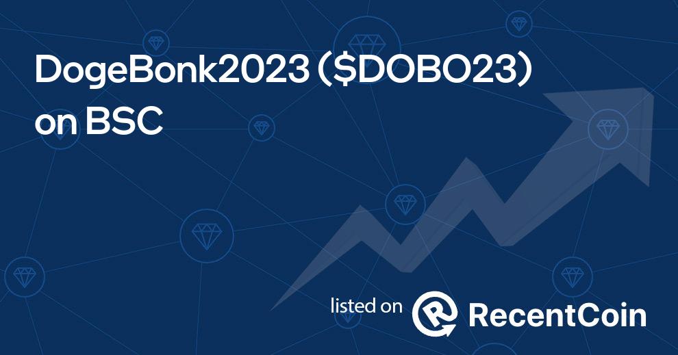 $DOBO23 coin