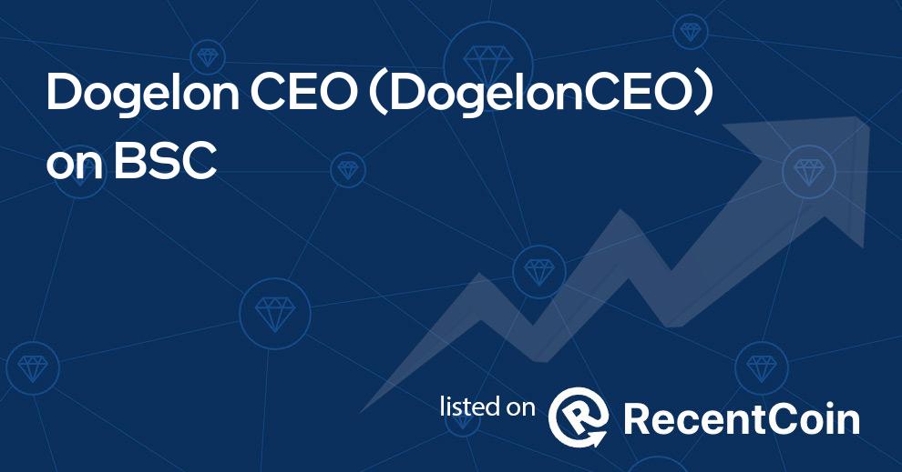 DogelonCEO coin