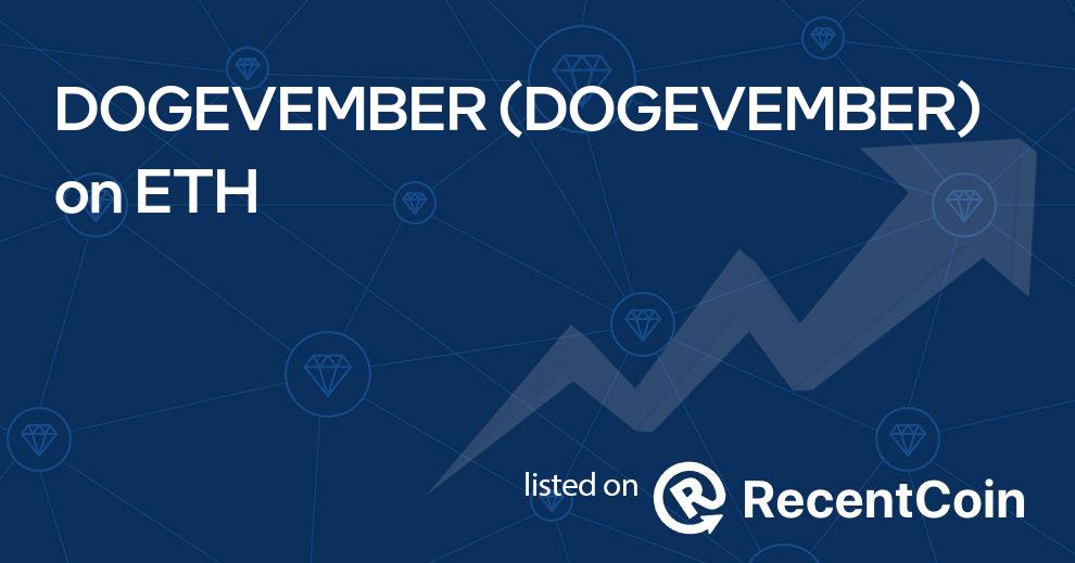 DOGEVEMBER coin