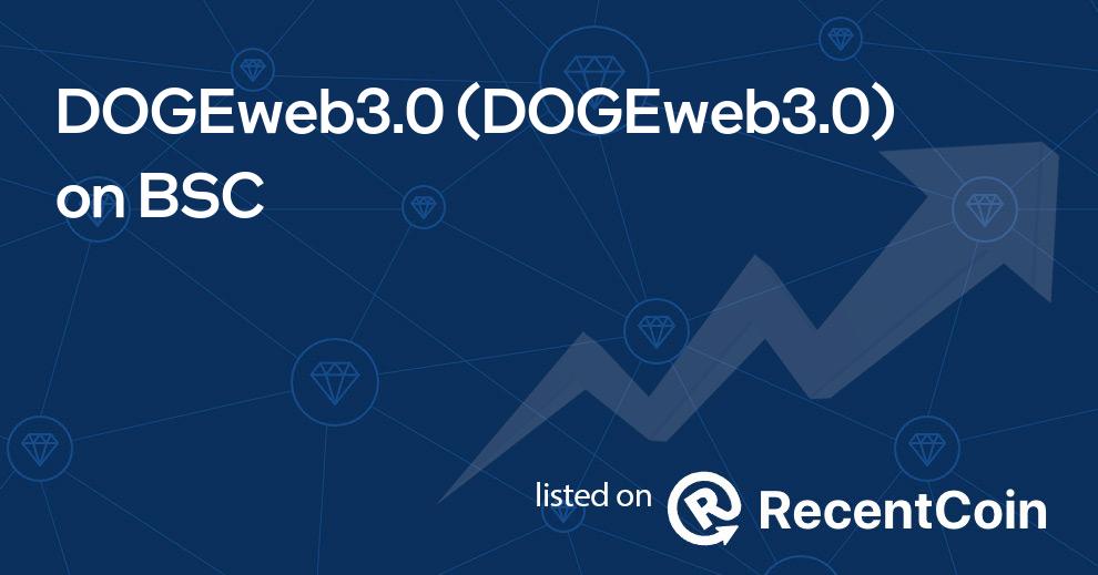 DOGEweb3.0 coin