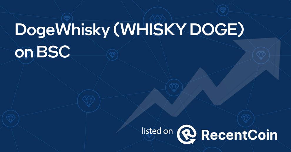 WHISKY DOGE coin
