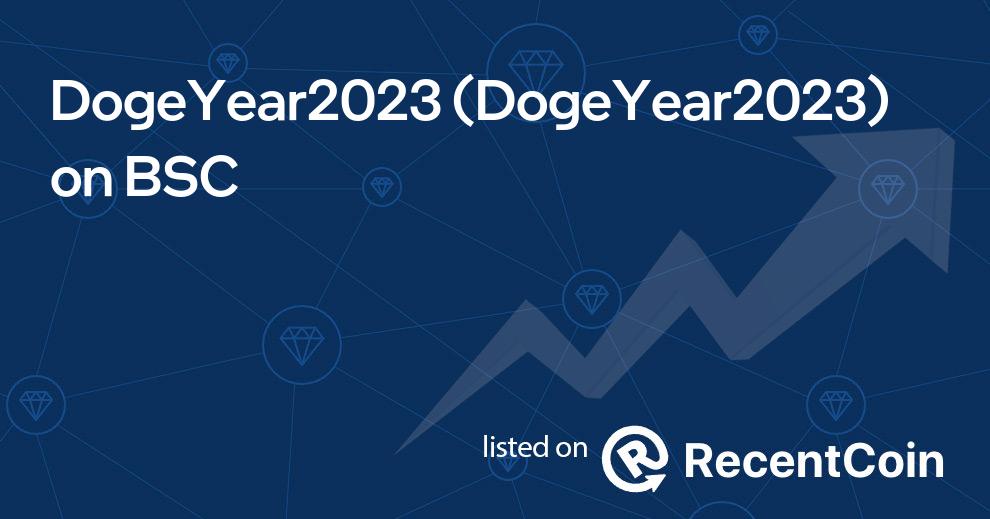 DogeYear2023 coin