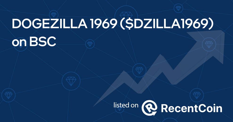 $DZILLA1969 coin