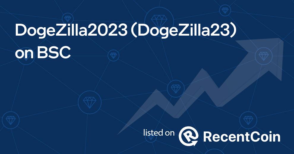 DogeZilla23 coin