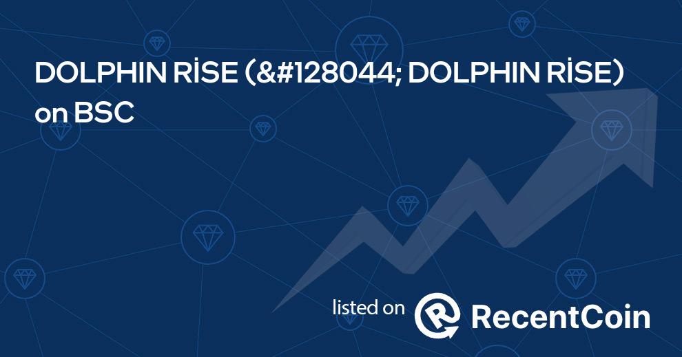 🐬 DOLPHIN RİSE coin