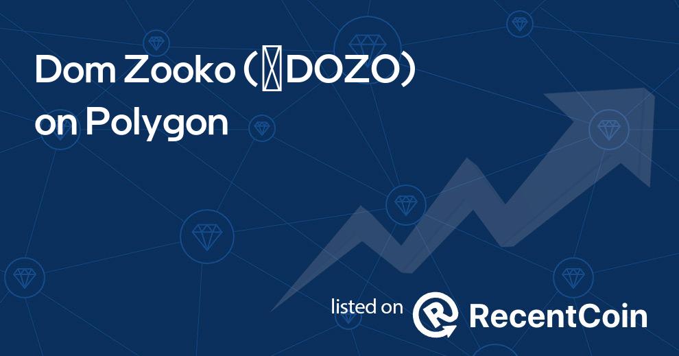 ✺DOZO coin