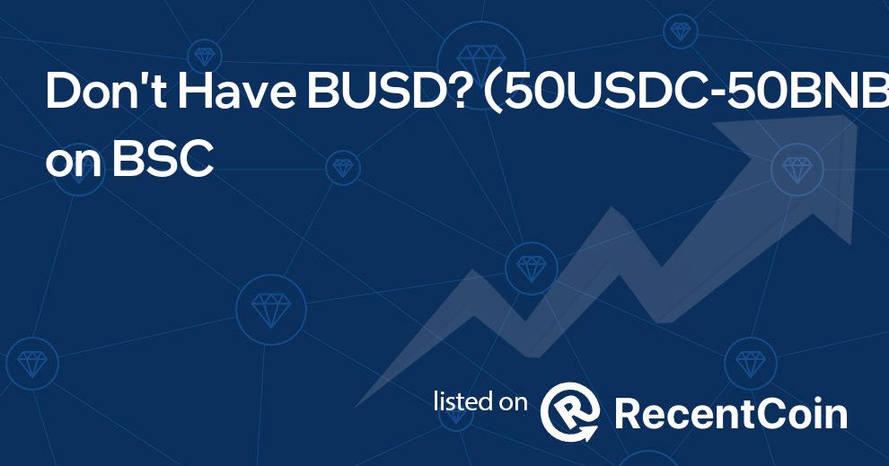 50USDC-50BNB coin