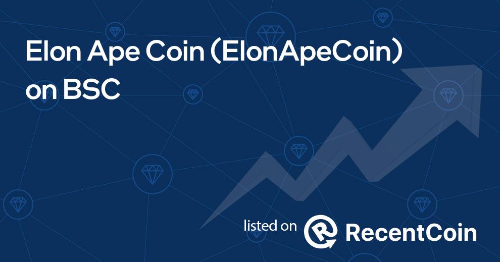 ElonApeCoin coin