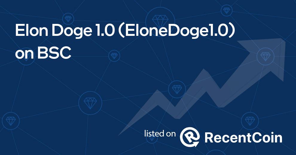 EloneDoge1.0 coin