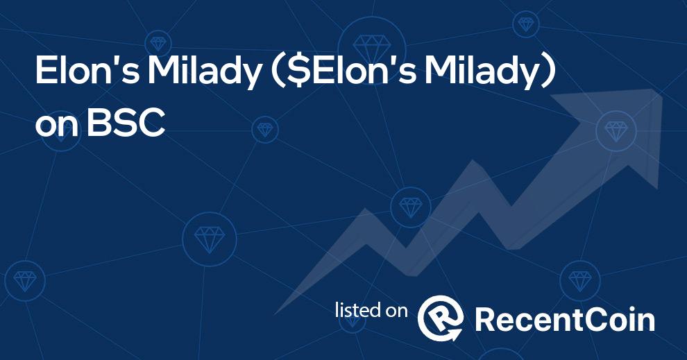 $Elon's Milady coin