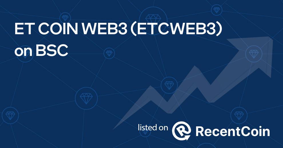 ETCWEB3 coin